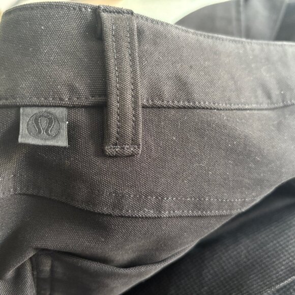 Lululemon Black Twill ABC Pants - 28x30 - Picture 7 of 8